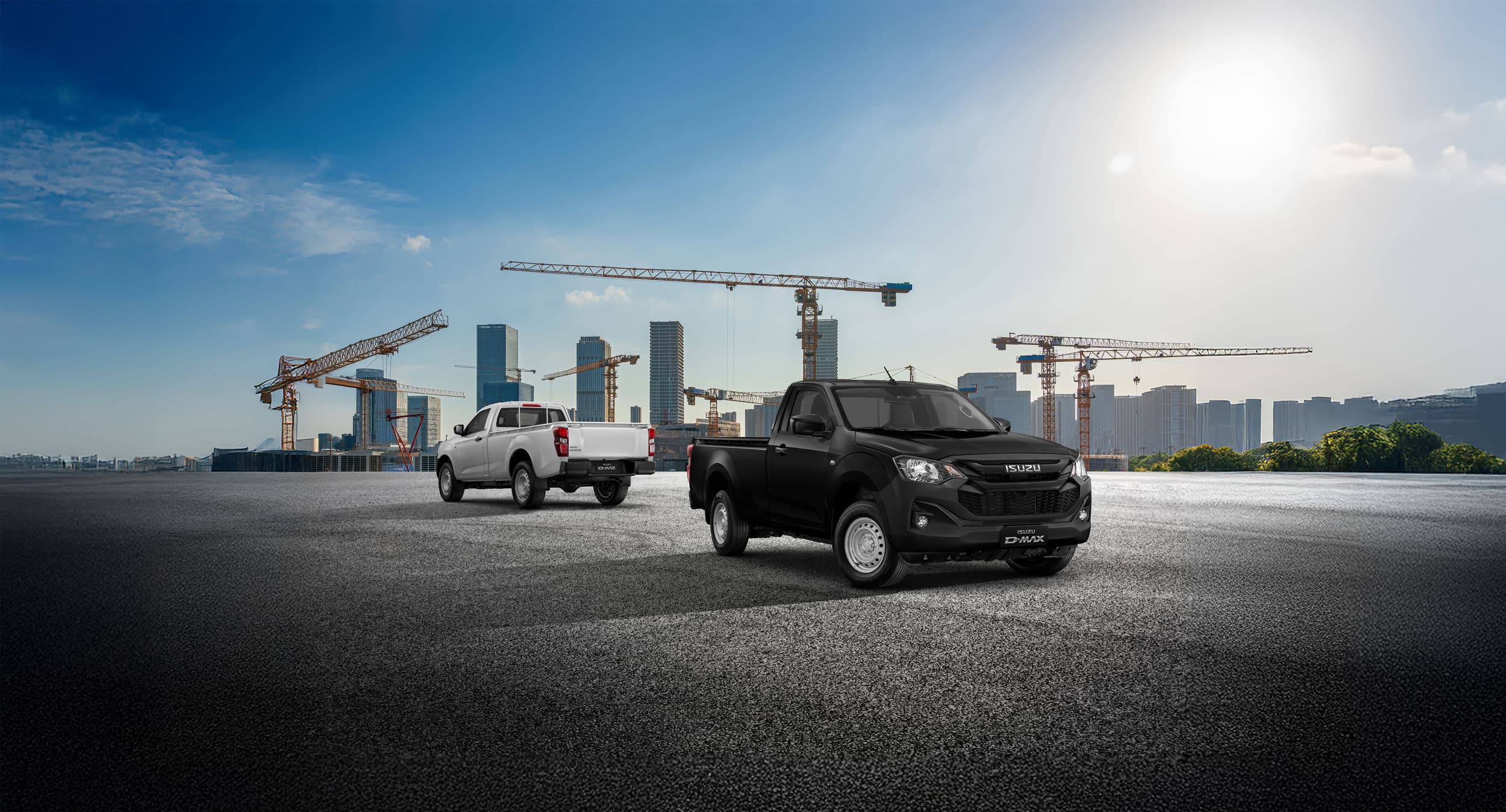 Isuzu D-Max Single Cab city